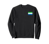 NATIONAL FLAG OF SIERRA LEONE FREETOWN Sweatshirt
