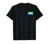 NATIONAL FLAG OF SIERRA LEONE FREETOWN T-Shirt
