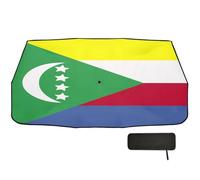 National Flag of The Comoros Umbrella car Shade Front Windshield Foldable Sunscreen Block windscreen Protector de parabrisas
