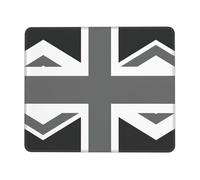 National Flag of The United Kingdom Stable Grip Mouse Pad Desk Mat, Lock Edge with Non-Slip Rubber Bottom for Computer Laptop PC