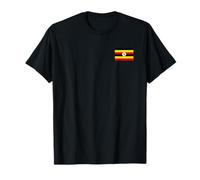 NATIONAL FLAG OF UGANDA KAMPALA T-Shirt