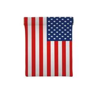 National Flag Squeeze Coin Purse, Pu Leather Coin Pouch Change Holder For Men & Women Size 4.3" X 3.9", American, One size