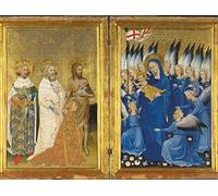 National Gallery 1000 Piece Jigsaw Puzzle - Richard II Presented To The Virgin And Child - Made In The Uk - Incredibly Detailed - Hi-def Image - 100% Recycled Puzzle Board