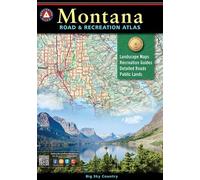 Montana Road & Recreation Atlas, 5th Edition (2021) (Benchmark)