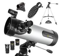 National Geographic 114mm Reflector Telescope for Astronomy with Eyepieces Mount for Kids Adults Beginnners