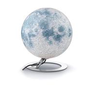 National Geographic 8007239977211 30 cm The Moon Illuminated Globe, White