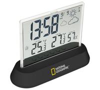 National Geographic Transparent Weather Station Clock