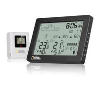 NATIONAL GEOGRAPHIC BaroTemp HZ Weather Station - Precise Thermometer, Hygrometer & Barometer, with Weather Forecast and more