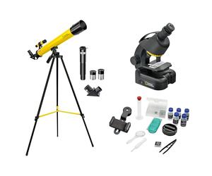 National Geographic Beginner Telescope and Microscope Set