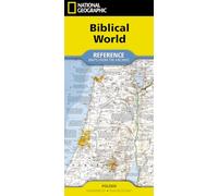 National Geographic Biblical World Archive Map - [folded with flags and facts]
