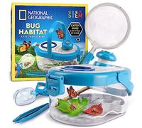 NATIONAL GEOGRAPHIC Bug Catcher Kit for Kids - Kids Bug Habitat with Magnified Viewer, Bug Catcher, Tweezers & Learning Guide, Insect Habitat, Outdoor Toys, Kids Bug Catching Kit, Bug Cage, Bug Box