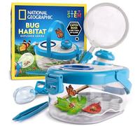 NATIONAL GEOGRAPHIC Bug Catcher Kit for Kids - Kids Bug Habitat with Magnified Viewer, Bug Catcher, Tweezers & Learning Guide, Insect Habitat, Outdoor Toys, Kids Bug Catching Kit, Bug Cage, Bug Box