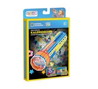 University Games National Geographic Build Your Own Kaleidoscope, STEAM Education Science Toy, Ages 5+