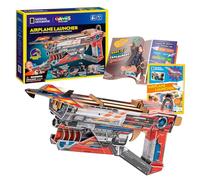 National Geographic - Build Your Own Plane Thrower 3D | 3D Puzzle | Kids Toys | Plane Toys | Model Kit | Glider Planes For Kids | Toy Plane | Birthday Gifts | Airplane