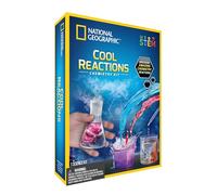 National Geographic Chemistry Set - Cool Reactions Educational Science Kits for Kids Age 8+ with 5 Awesome Experiments | Fascinating Kids STEM Toys Chemistry Gifts for 8+ Year Old Boys and Girls