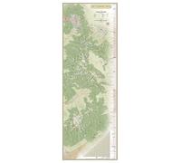 National Geographic Colorado Trail Wall Map In Gift Box (National Geographic Reference Map)