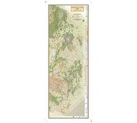 National Geographic Continental Divide Trail Laminated Wall Map (National Geographic Reference Map)