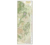National Geographic Continental Divide Trail Wall Map In Gif T Box (National Geographic Reference Map)
