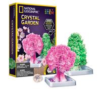 BANDAI JM02766 National Geographic-Crystal Garden Starts Growing in 20 Minutes-Educational Science Kit