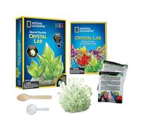 National Geographic Crystal Growing Kit for Kids - Green - Educational and Science Kit - STEM - Bandai JM80557M