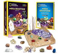 NATIONAL GEOGRAPHIC Dig Kit - Dig Up Real Gems and Birthstones Age 8+, STEM Science & Educational Toys make Great Kids Activities