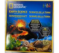 National Geographic Earth Science Experiment Kit - Exciting Kid Science Kit with 5 Exhilarating Activities and 10 Authentic Rock and Gem Specimens | STEM Toys Educational Girls and Boys Explorer Kit