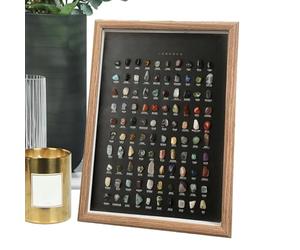 National-Geographic Earth Science Kit - 100-Piece Educational Science Set, Mineral Collection Building Set For Adults, Natural Mineral Specimens Home Decor For Children Adults Collectors Office Living