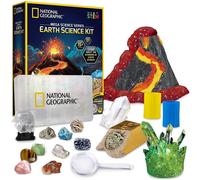 National Geographic Earth Science Kit - Over 15 Science Experiments & STEM Activities for Kids, Includes Crystal Growing Kit,...