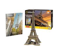 National Geographic Eiffel Tower - 3d Puzzle | 3d Puzzle For Kids +8 Years | National Geographic Kids | 3-d Puzzles | 3d Puzzles Adult | 80 Pieces