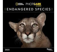 National Geographic: Endangered Species 2025 Wall Calendar