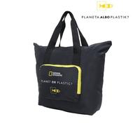 National Geographic FOLDABLES 14402 Black Shopper Bag