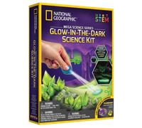 National Geographic JM80205 Glow in The Dark Mega Science Kit, Multicolor