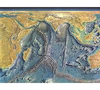 National Geographic: Indian Ocean Floor 1967 - Historic Wall Map Series - 24.75 x 19 inches - Laminated