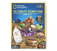 National Geographic JM80206 Ultimate Gemstone Dig Kit, Multi Color