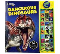 National Geographic Kids – Dangerous Dinosaurs: 30-Button Animal Sound Book