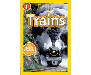 National Geographic Kids Readers: Trains by Amy Shields (English) Paperback Book