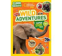 National Geographic Kids Wild Adventures Super Sticker - Paperback NEW Kids, Na