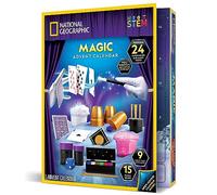 NATIONAL GEOGRAPHIC Magic Advent Calendar 2024 - Kids Advent Calendar with 24 Magic Tricks & Science Experiments, Christmas Countdown Calendar, Christmas Toys, Advent Calendar Magic