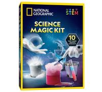 NATIONAL GEOGRAPHIC Magic Chemistry Set - Science Kit for Kids with 10 Amazing Magic Tricks, STEM Projects and Science Experiments, Toys, Great Gift f