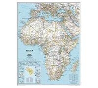 National Geographic Maps: Africa Classic Wall Map - Large - 118 x 91 cm - Front Lamination