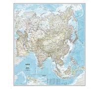 National Geographic Maps: Asia Classic Wall Map - Large - 96 x 84 cm