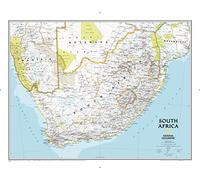 National Geographic Maps: South Africa Classic Wall Map - 79 x 60 cm