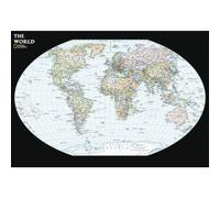 National Geographic Maps: World Contemporary Wall Map - Compact - 23.25 x 16 in - Laminated