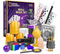 NATIONAL GEOGRAPHIC Mega Magic Set - More Than 75 Magic Tricks for Kids to Perform with Step-by-Step Video Instructions for Each Trick Provided by a Professional Magician (Amazon Exclusive)