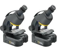 National Geographic Microscope 40x-640x with Smartphone Holder (Pack of 2)
