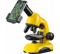 National Geographic Microscope 40x-800x with Smartphone Camera Holder and Accessories, for Easy Start into the Microcosmos