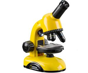 National Geographic Microscope 40x-800x with Smartphone Camera Holder and Accessories, for Easy Start into the Microcosmos