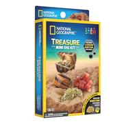 National Geographic Mini Treasure Dig Kit, Hidden Gemstone Toy, Age 8+ | One hidden crystal per pack; hands on excavation; a great kids gift idea; dig tool & full colour guide card included