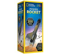 National Geographic Motorized Air Rocket Launcher for Kids - Self-Launching Toy, Launches up to 200 ft. with Safe Landing - Innovative Outdoor Toy & Model Rocket