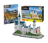 National Geographic - Neuschwanstein Castle 3-d Puzzle | 3d Puzzle For Kids +8 Years | 3d Puzzles Adult | 3d Puzzles | 3d Jigsaw For Adults